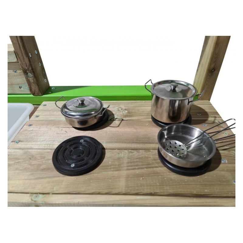 Cocinita infantil de madera para exterior Masgames SPICY