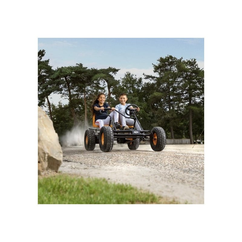 Cuadriciclo de pedales electrico BERG Duo Coaster E-BFR