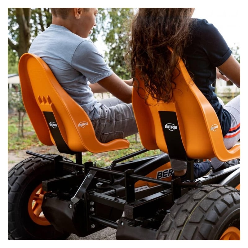 Cuadriciclo de pedales electrico BERG Duo Coaster E-BFR