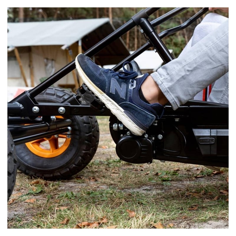 Cuadriciclo de pedales electrico BERG Duo Coaster E-BFR