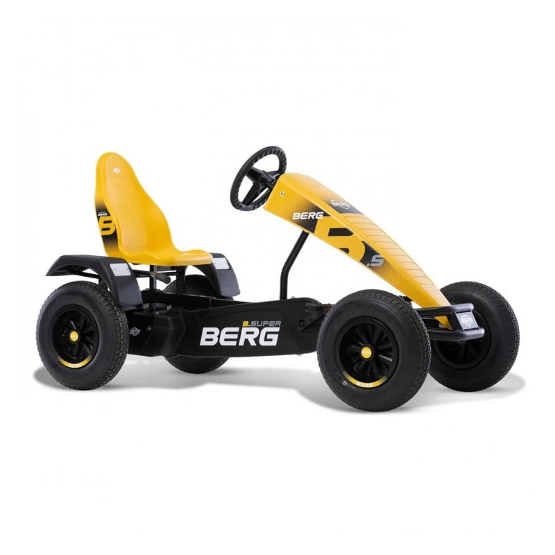 Kart de pedales electrico BERG B.Super Yellow E-BFR