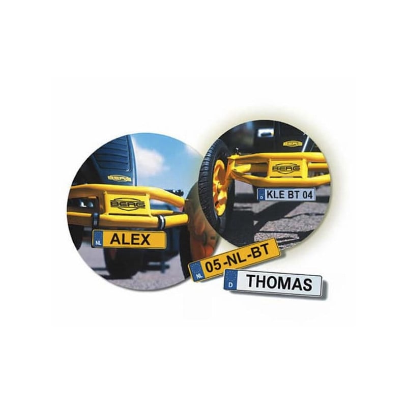 BERG License plate kit