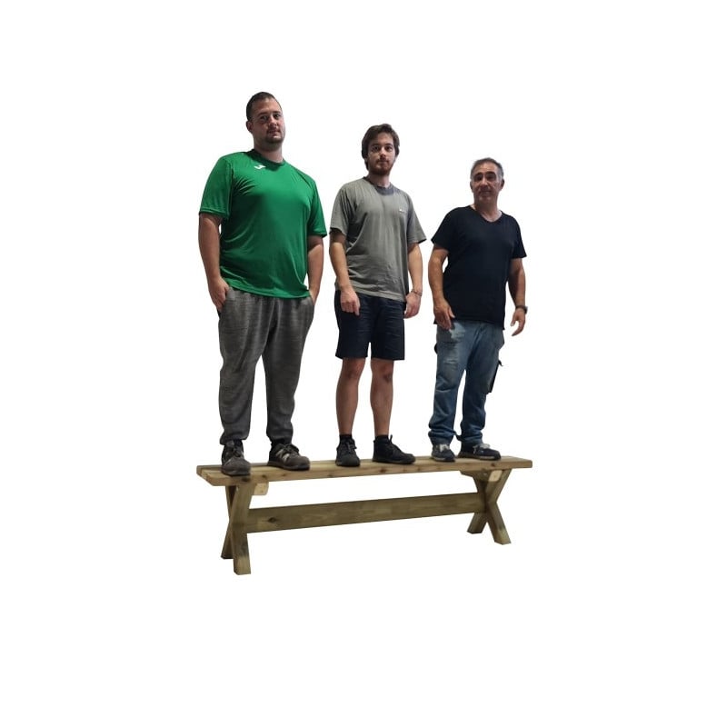 Banco de madera MASGAMES XERTA 180 cm