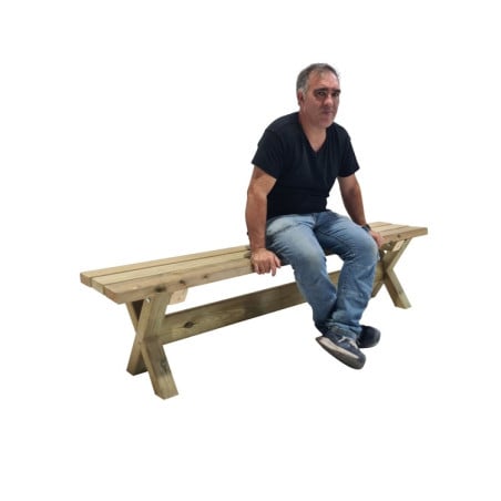 Banco de madera MASGAMES XERTA 180 cm