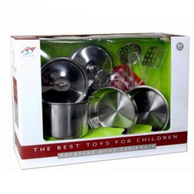 Juego De Menaje 7 Piezas Metal