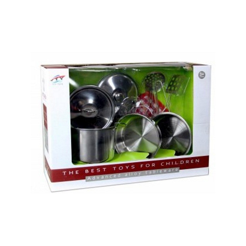 Juego De Menaje 7 Piezas Metal