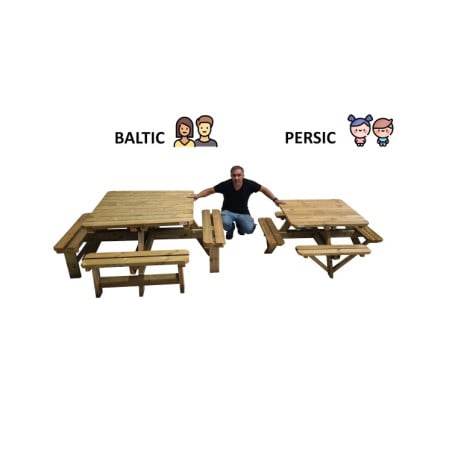 Mesa de picnic infantil MASGAMES PERSIC