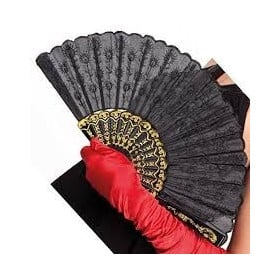 ABANICO ELEGANTE 25CM