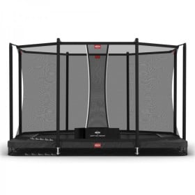 Cama elastica BERG Inground Ultim Favorit 410 + Red Comfort Gris