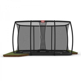 Cama elastica BERG Flatground Ultim Elite 500 + Red Deluxe XL Gris