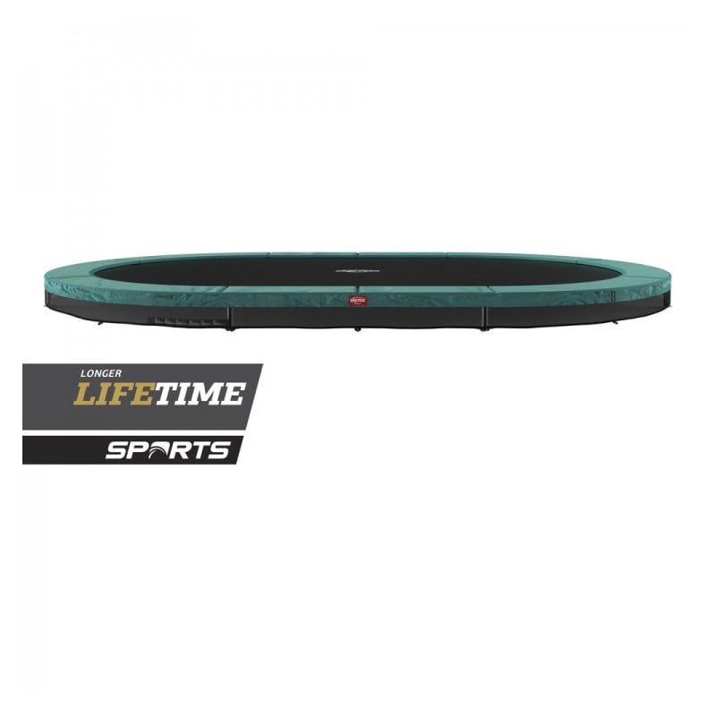 Cama elastica BERG Inground Grand Favorit 520 Verde