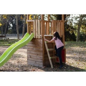 Parque infantil Masgames TIBIDABO L techo de lona Casita: con casita en la base 2