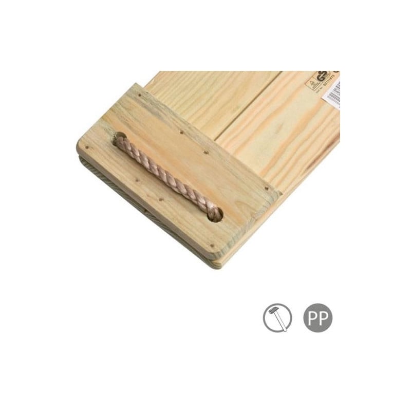 Asiento plano de madera MASGAMES Large