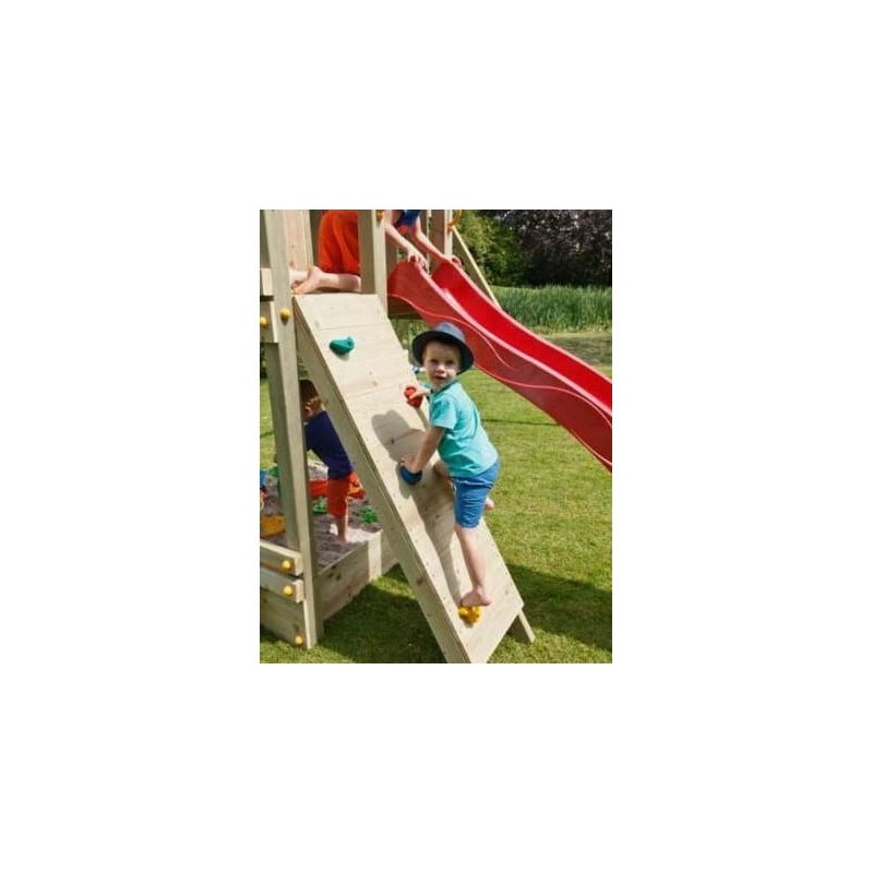 Pared de escalada MASGAMES WALL L (plataforma a 120 cm)