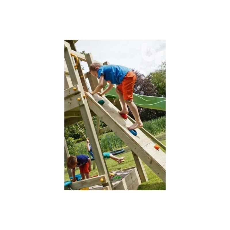 Pared de escalada MASGAMES WALL L (plataforma a 120 cm)