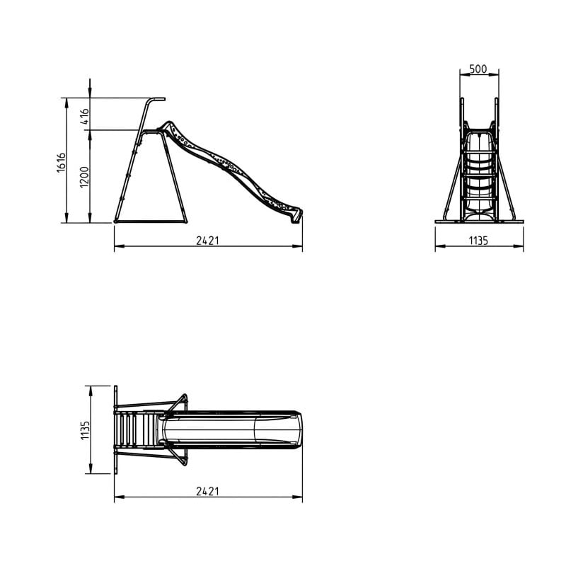 Tobogan metalico Masgames TUCA L