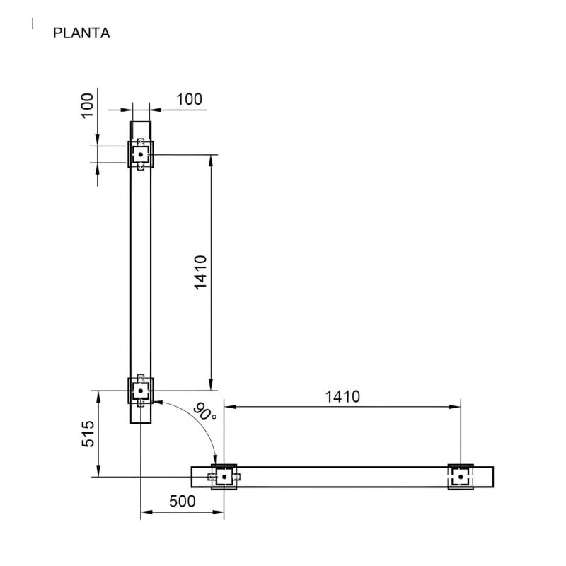Barras de equilibrio Masgames INDIANA