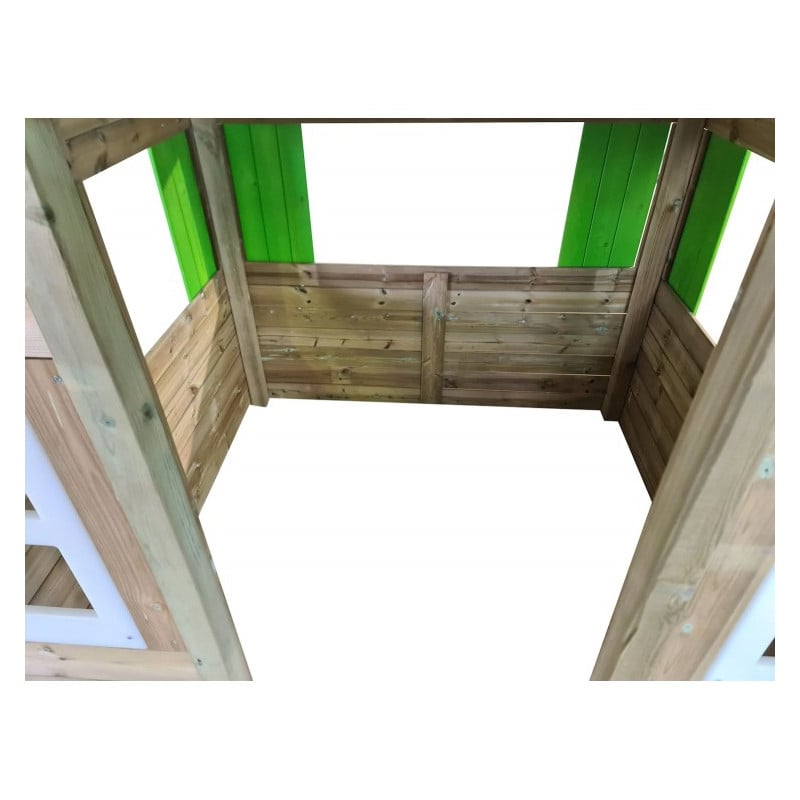 Casita de madera Masgames LOLLIPOP XXL Horeca Azul