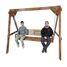 Balancin de jardin MASGAMES ELNA XL Sin cojin en el banco 2