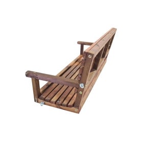 Banco del balancin de jardin MASGAMES ELNA L Sin cojin en el banco 2