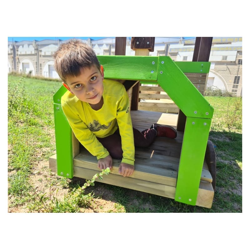 Parque infantil Locomotora de tren Masgames PINXO