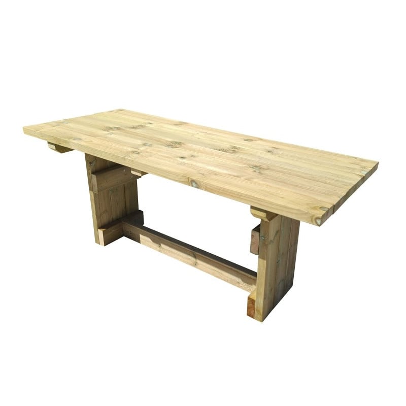 Mesa de madera de exterior MASGAMES CALELLA