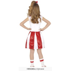 Disfraz Animadora Rojo 5-6 Años 2