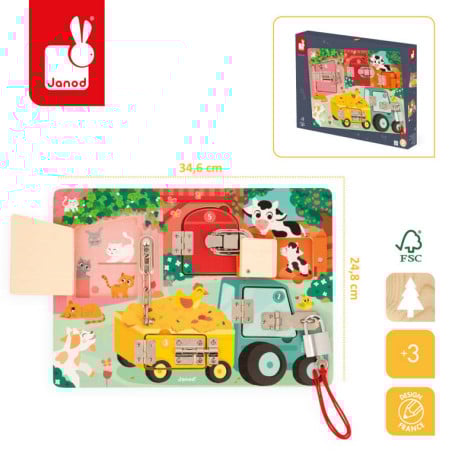 Tablero de Cerraduras La Granja