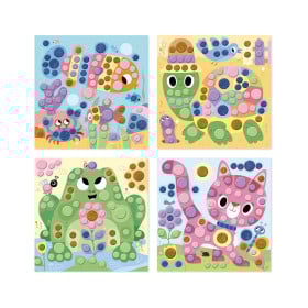 Manualidades Pegatinas Redondas 4 Años 2