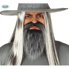 Barba y Bigote Gris