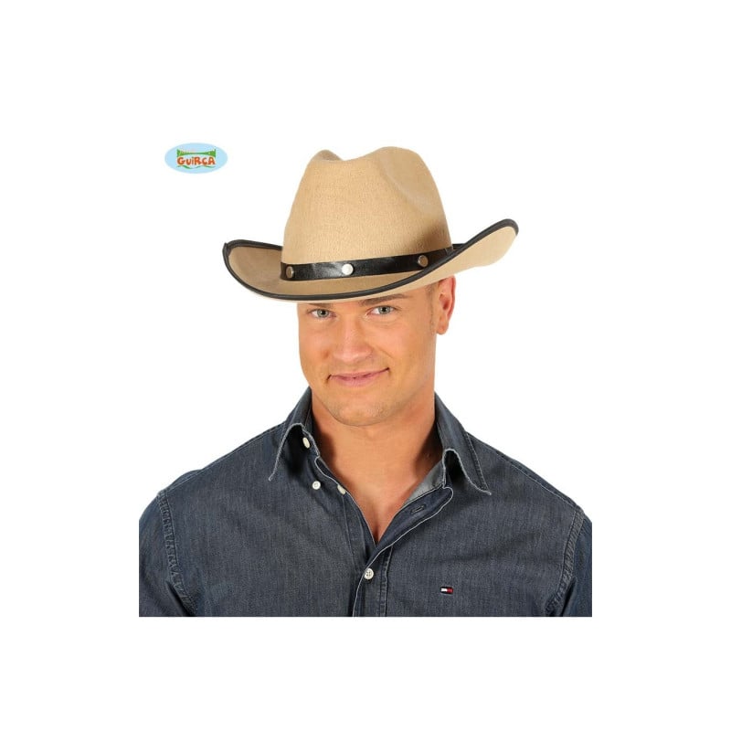 Sombrero Vaquero De Fieltro Marrón Clarito