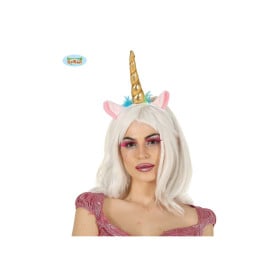 Diadema Unicornio Oro