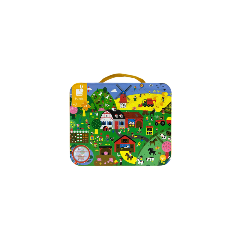 Puzle De Observación La Granja