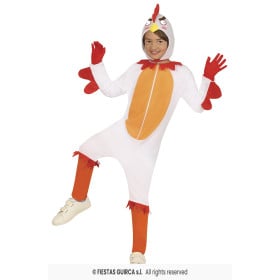 Disfraz Pollo 10-12 Años