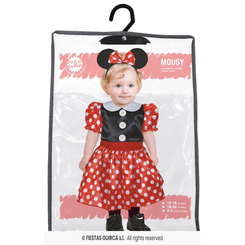 Disfraz Ratoncita 2-3 Años
