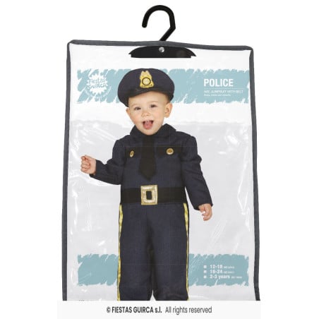 Disfraz Policía 2-3 Años