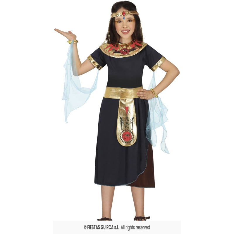 Disfraz Faraona Egipcia 3-4 Años