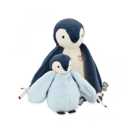Peluche Pingüinos Azules Abrazo