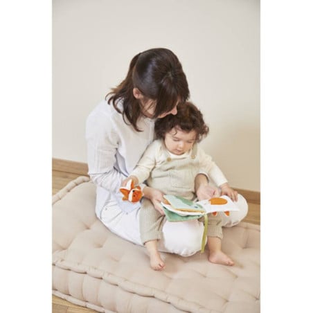 Libro De Tela Con Peluche Zorrito