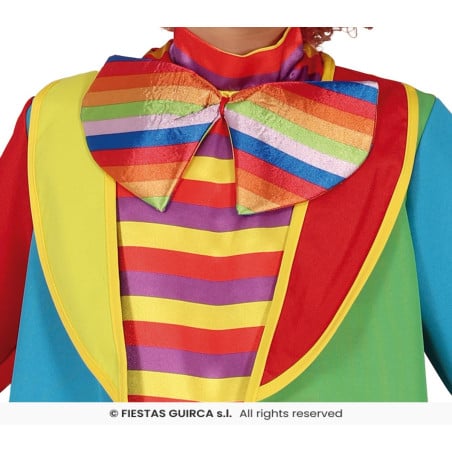 Disfraz Payaso Flores 3-4 Años