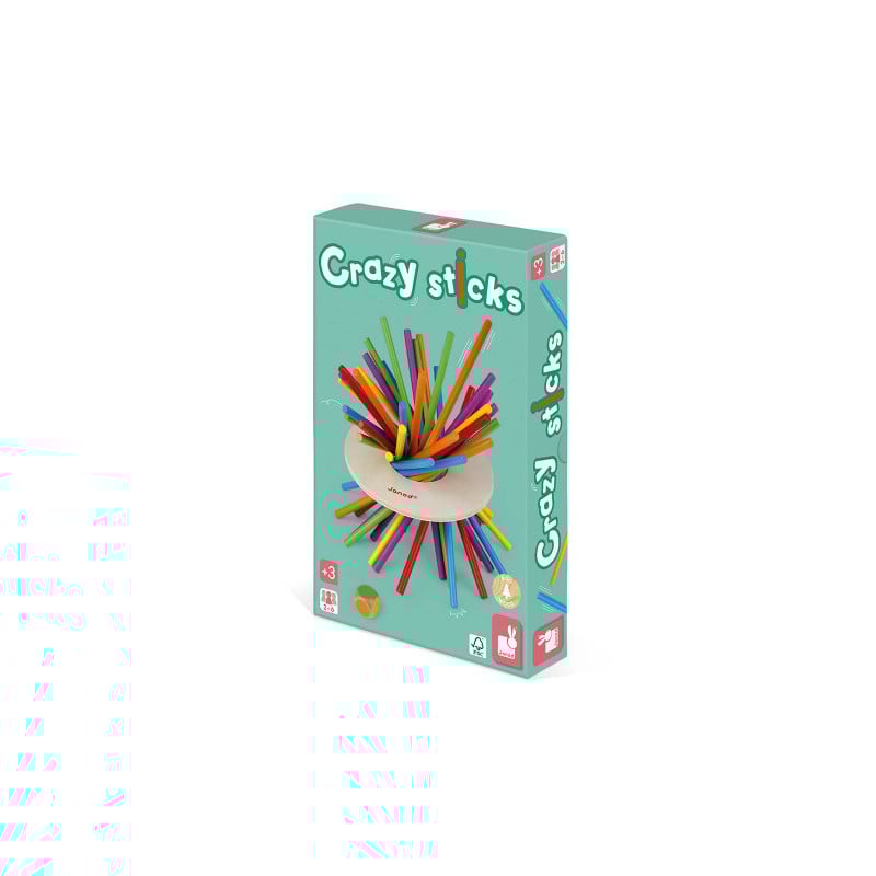 Crazy Sticks Juego De Habilidad de Janod.