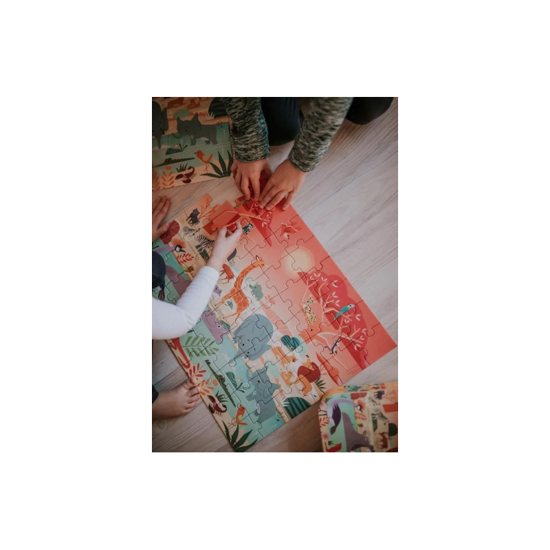 Puzzle La Reserva De Animales