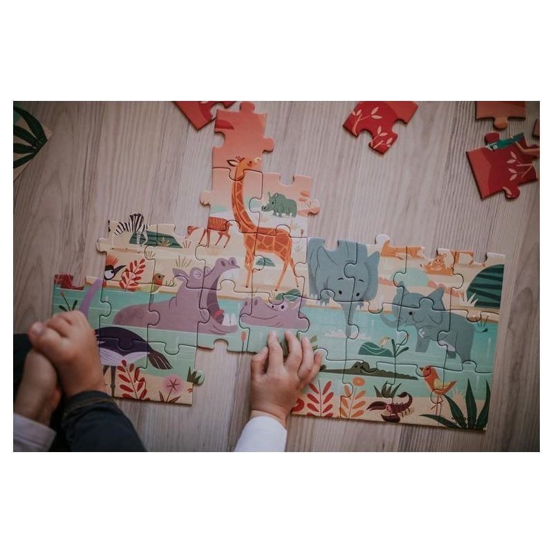 Puzzle La Reserva De Animales