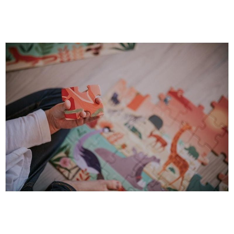 Puzzle La Reserva De Animales