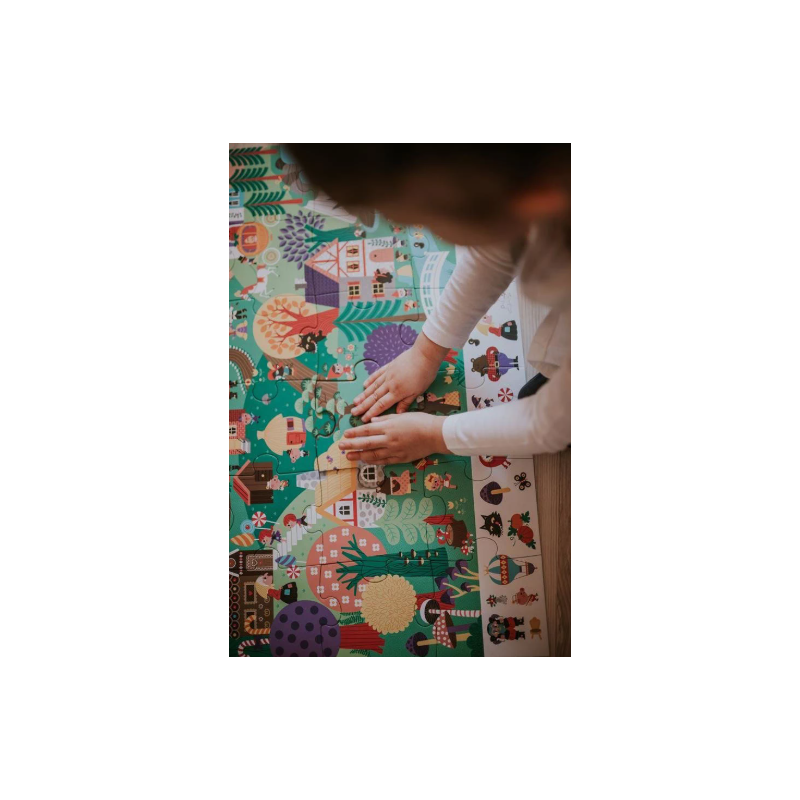 Puzzle De Observación Los Cuentos