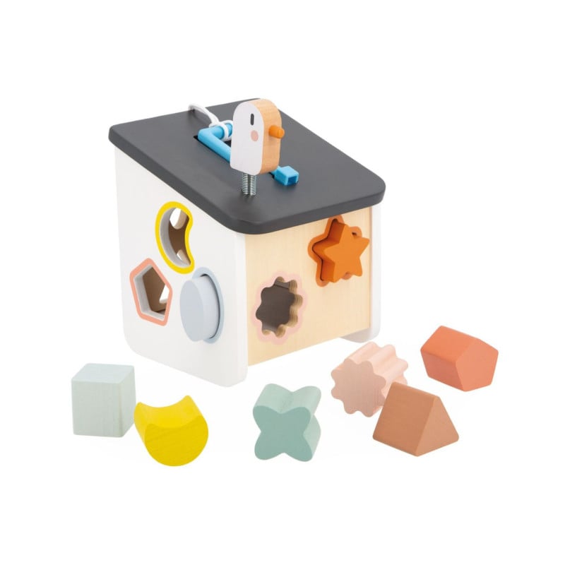 Casita De Pájaros Con Formas