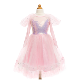 Disfraz Princesa Rosa Elegante 5-6 Años
