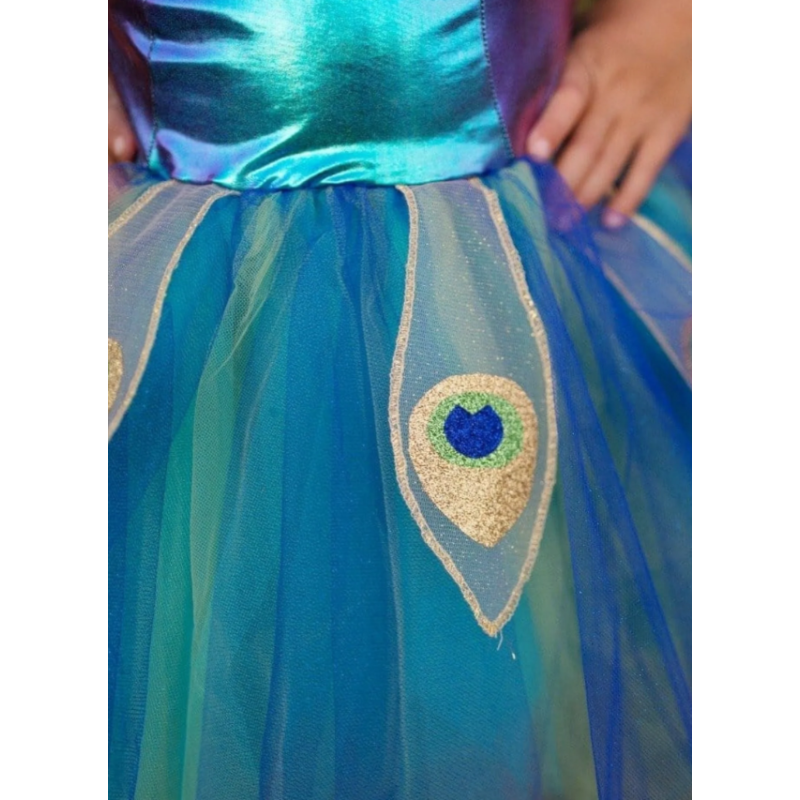 Disfraz Pavo Real 5-6 Años