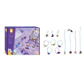 Kit Creación Joyas Galácticas De Resina De Janod