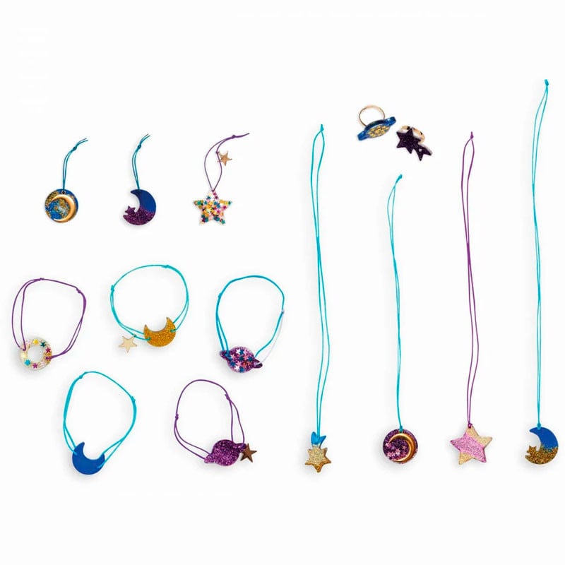Kit Creación Joyas Galácticas De Resina